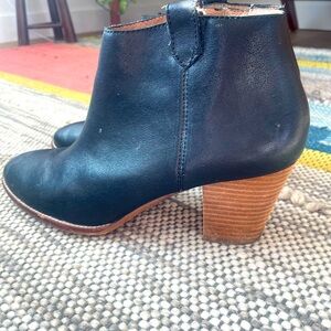 Madewell Leather black Boots